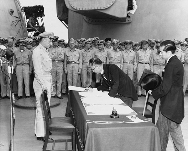 rendición japonesa 1945
